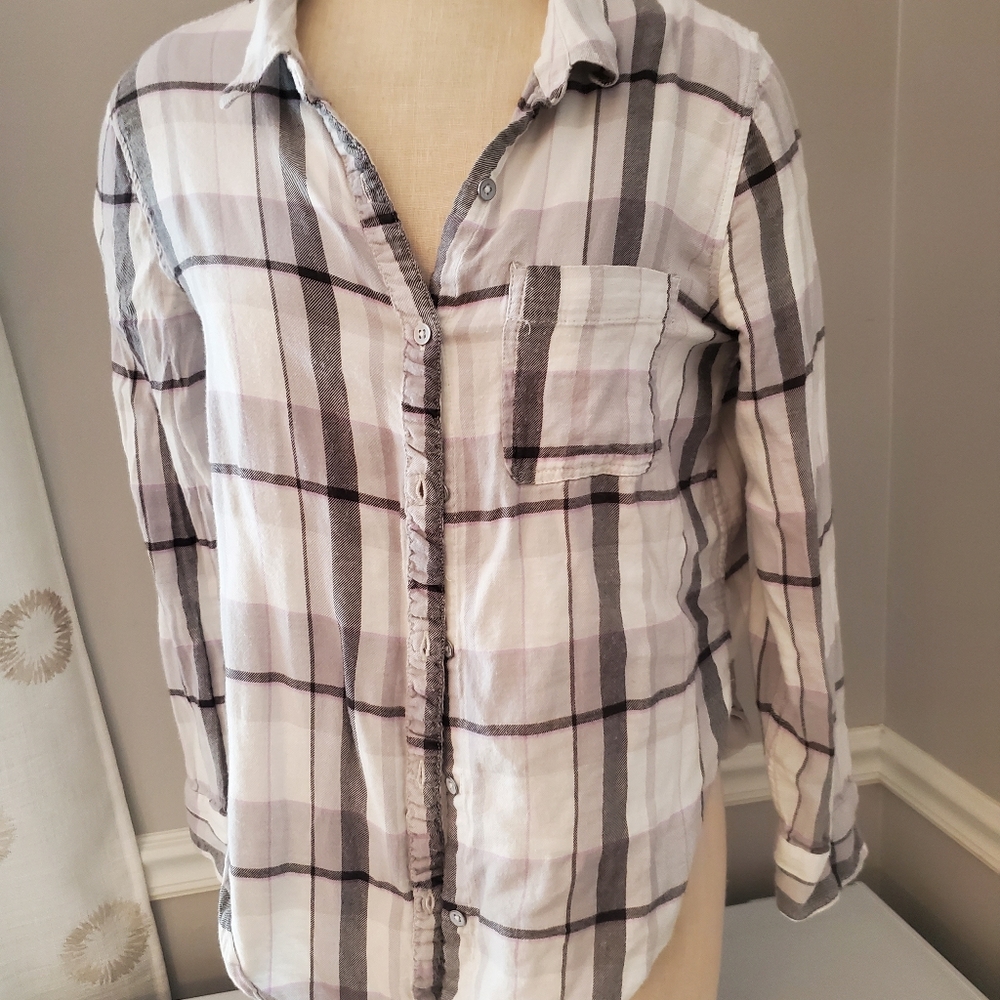 Aerie flannel shirt small